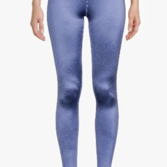 AVIA Blue Shiny Legging Pants - M, L & XL - Picture 2 of 6